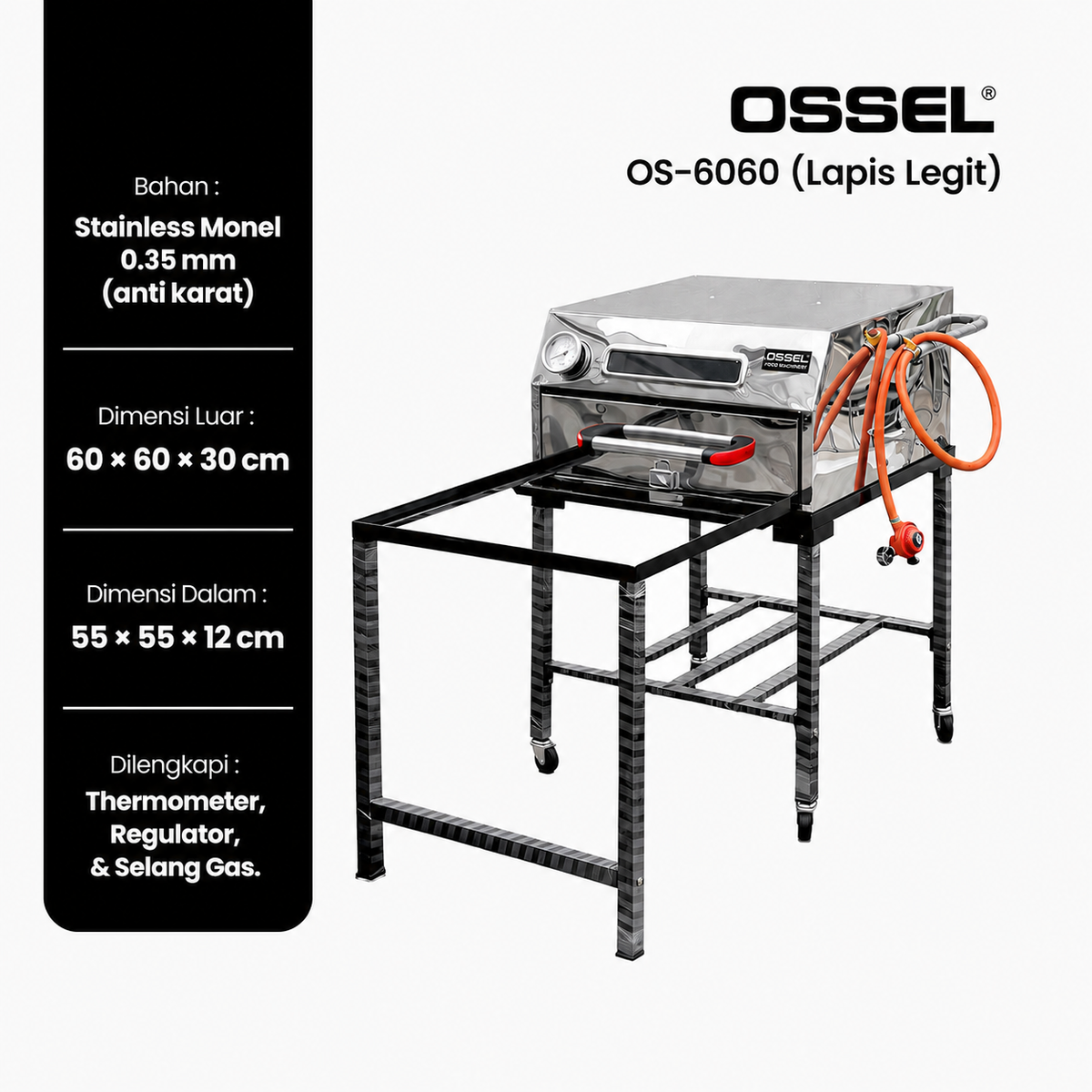 OSSEL Oven Lapis Legit OS-6060