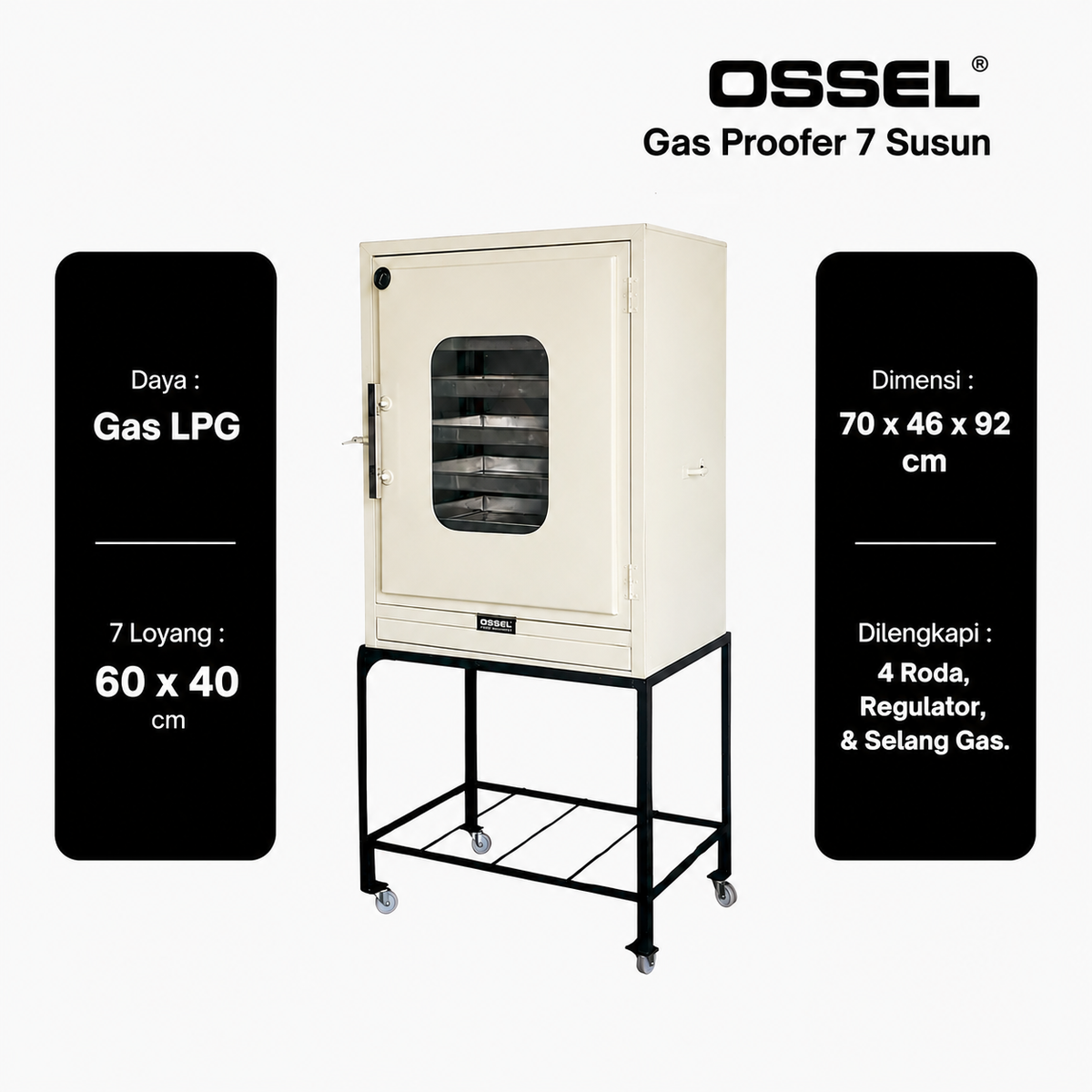 OSSEL Gas Proofer 7 Susun