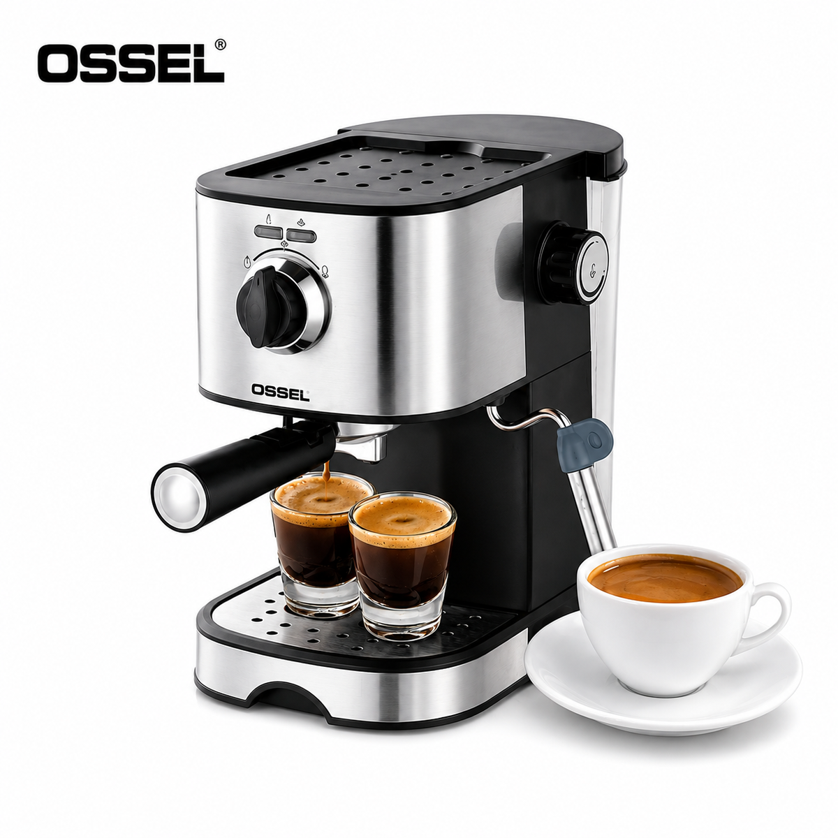 OSSEL Mesin Kopi Espresso OMK-8600