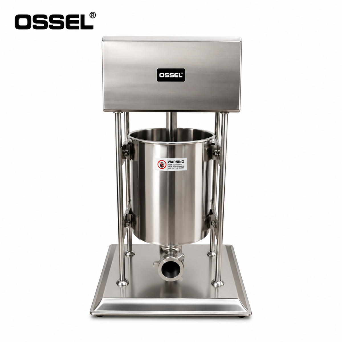 OSSEL Mesin Cetak Sosis Listrik GRT-E 10 Liter (Electric Sausage Stuffer)
