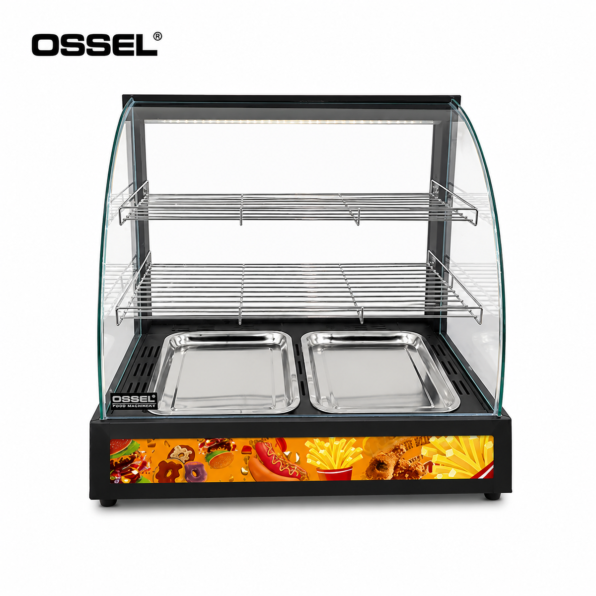 OSSEL Rak Penghangat Makanan (Warming Showcase) OS-DH-2P