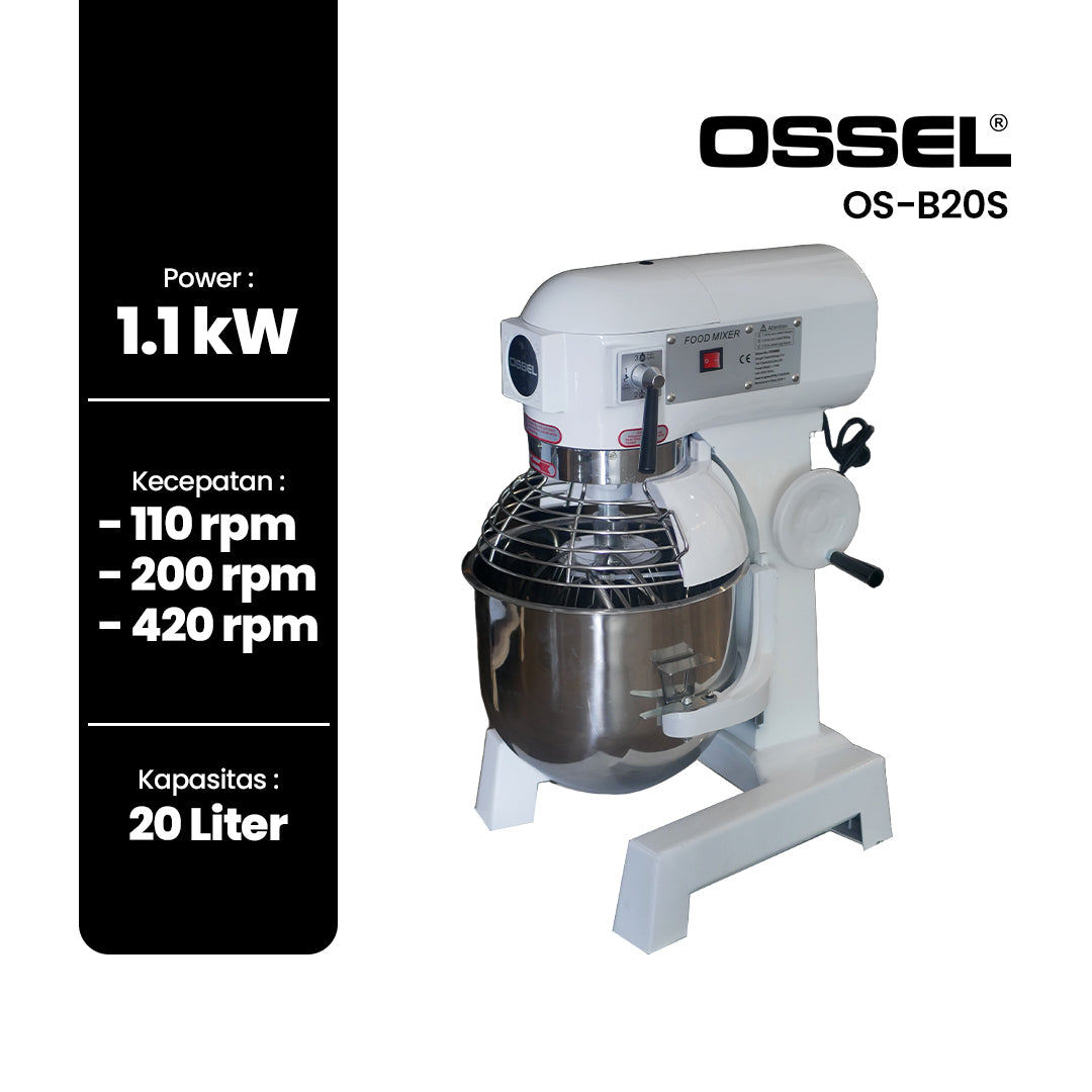 OSSEL Planetary Mixer 20 Liter OS-B20S