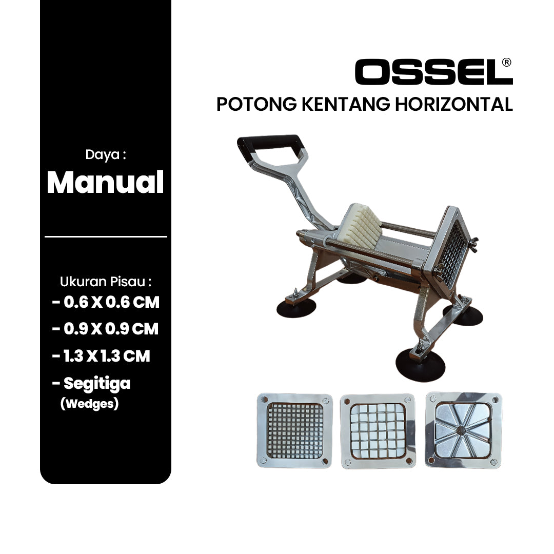 OSSEL Potong Kentang Horizontal HVC-02