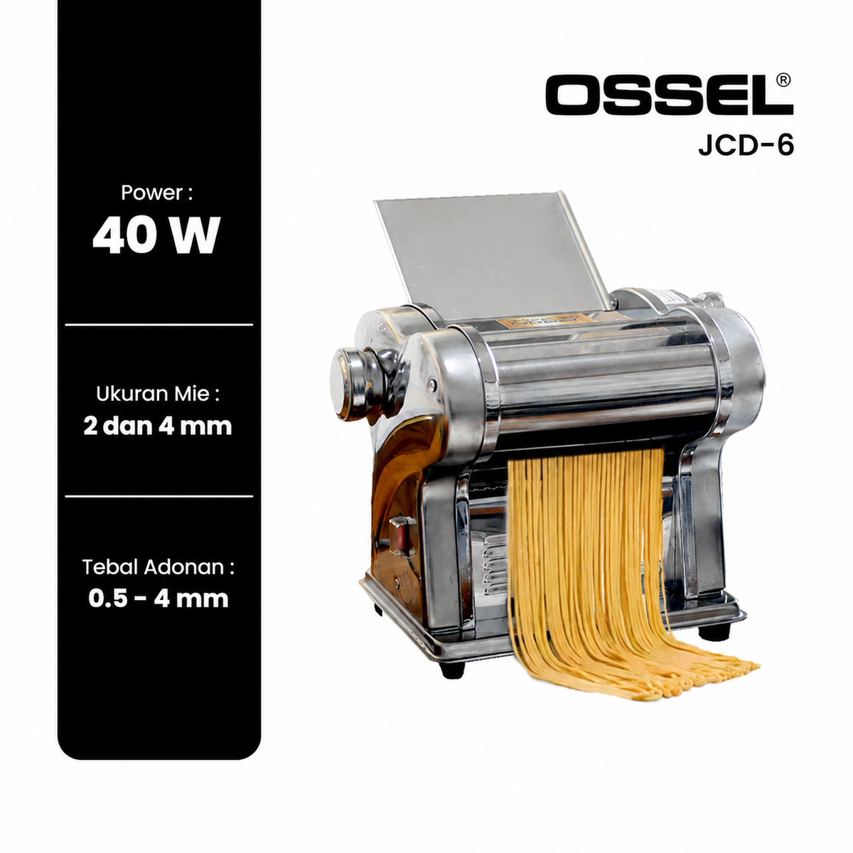 OSSEL Giling Mie Listrik JCD-6
