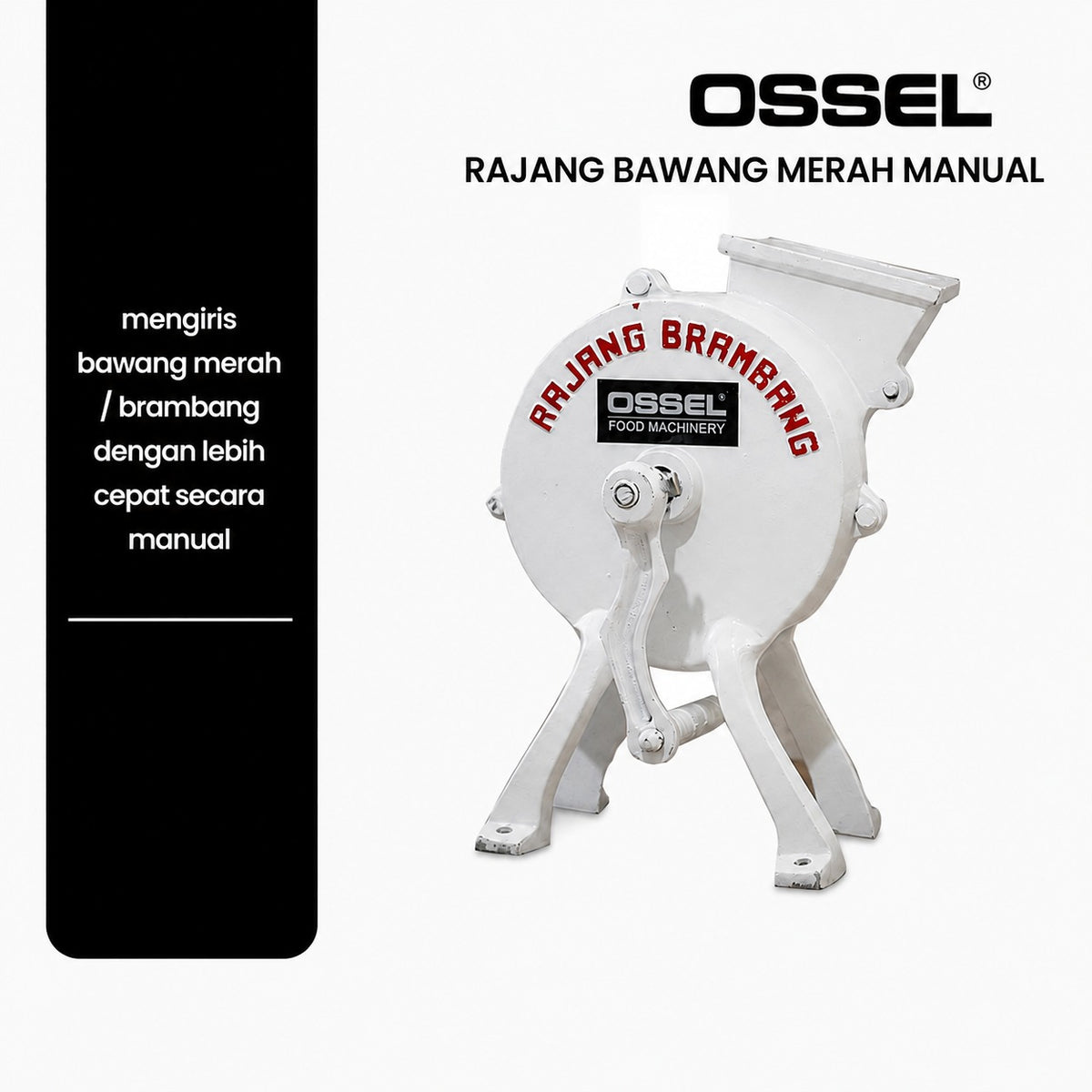 OSSEL Alat Rajang Bawang Merah Manual