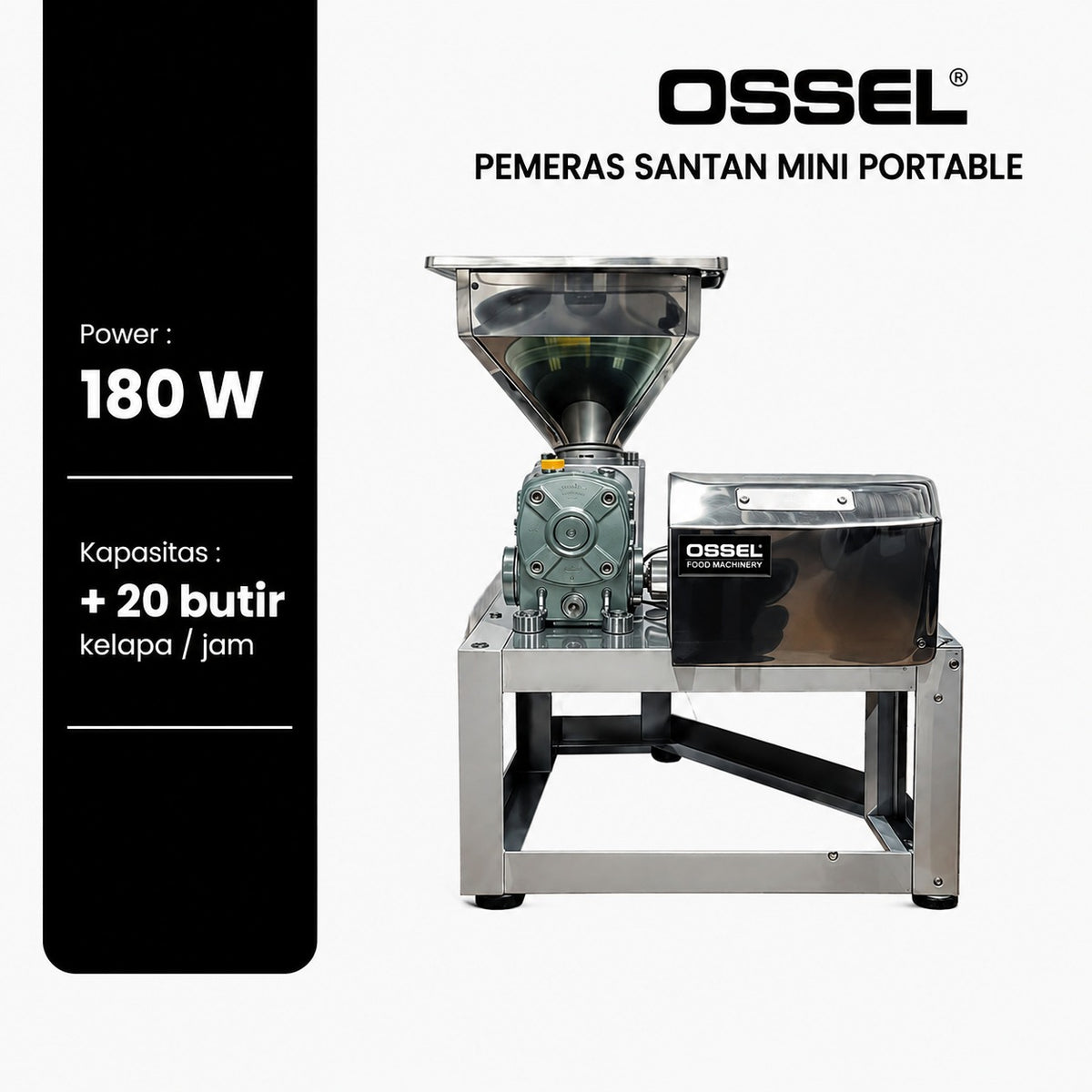 OSSEL Mesin Peras Santan Listrik 180 Watt