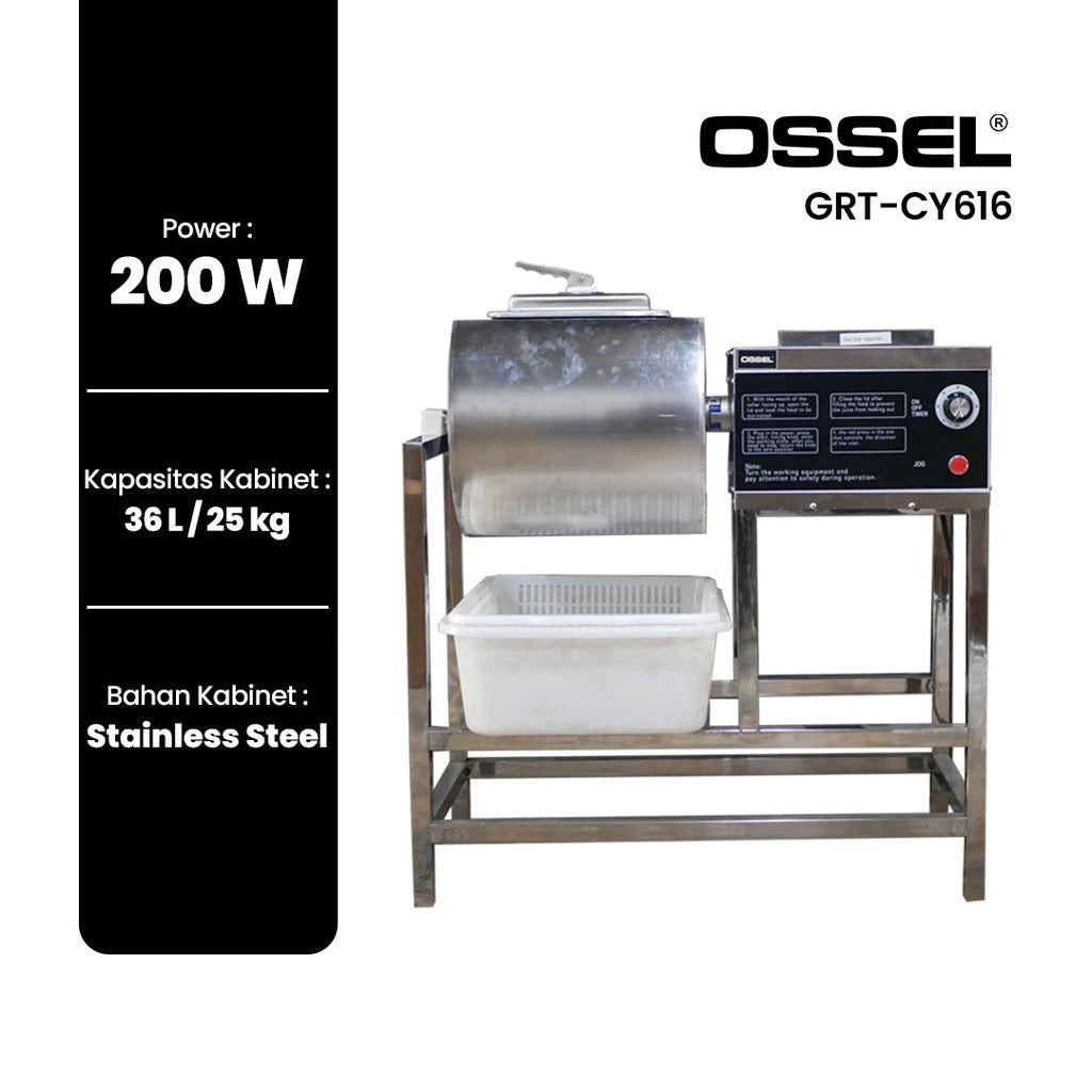 OSSEL Mesin Marinasi Daging & Ayam GRT-CY616 25 Kg