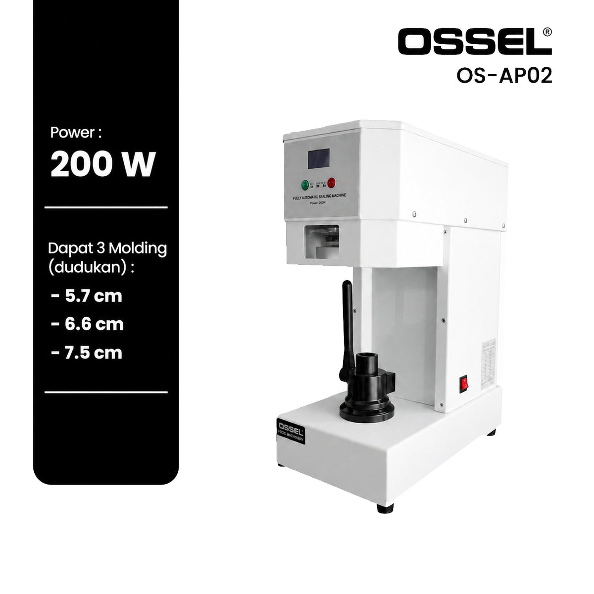 OSSEL Automatic Can Bottle Seamer Machine OS-AP02