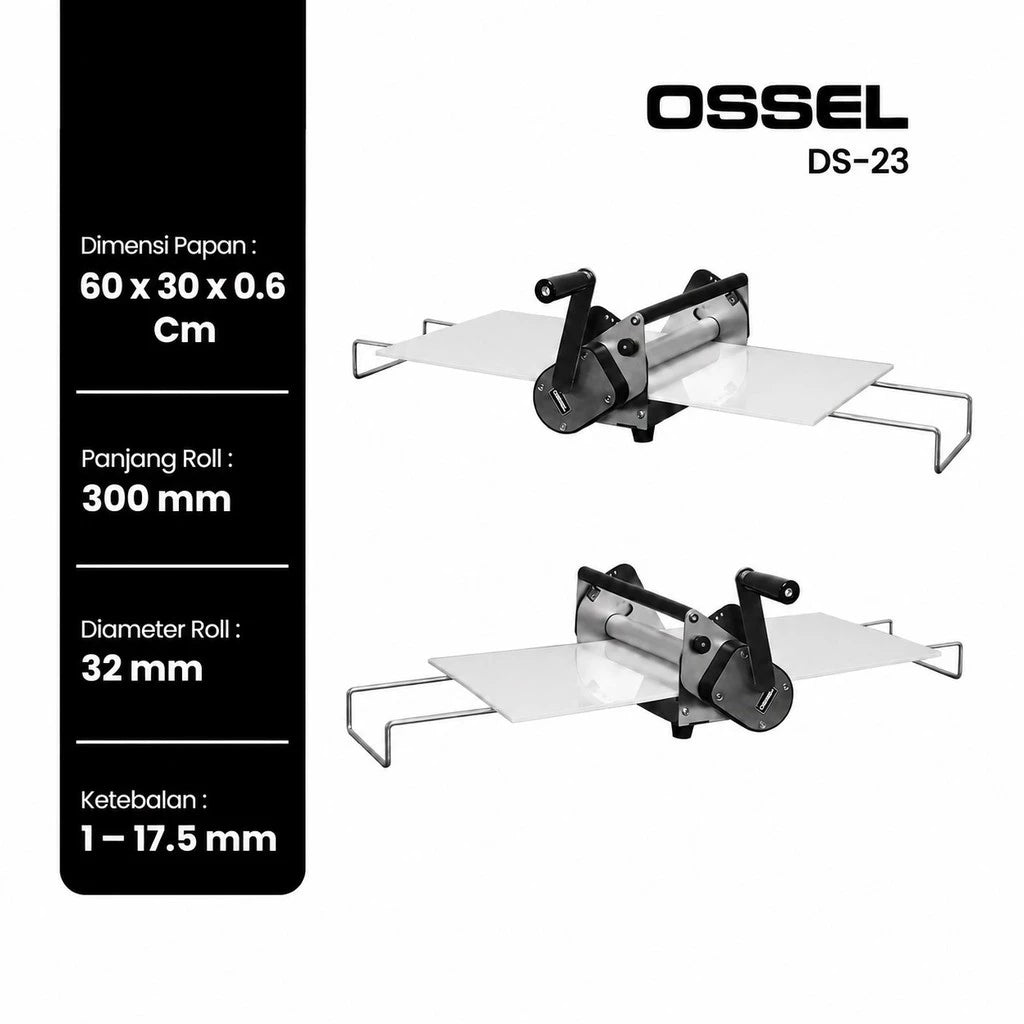 OSSEL Dough Sheeter Manual DS-23