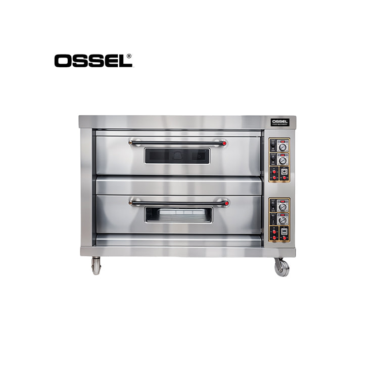 OSSEL Oven Gas 2 Deck 4 Loyang OS-40Q